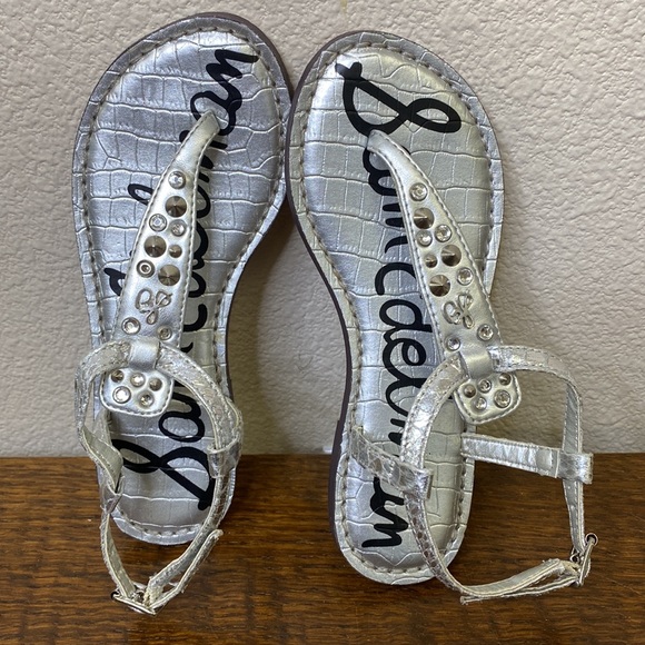 Sam Edelman Gladiator Sandals Girl's Size 12 - Picture 6 of 8